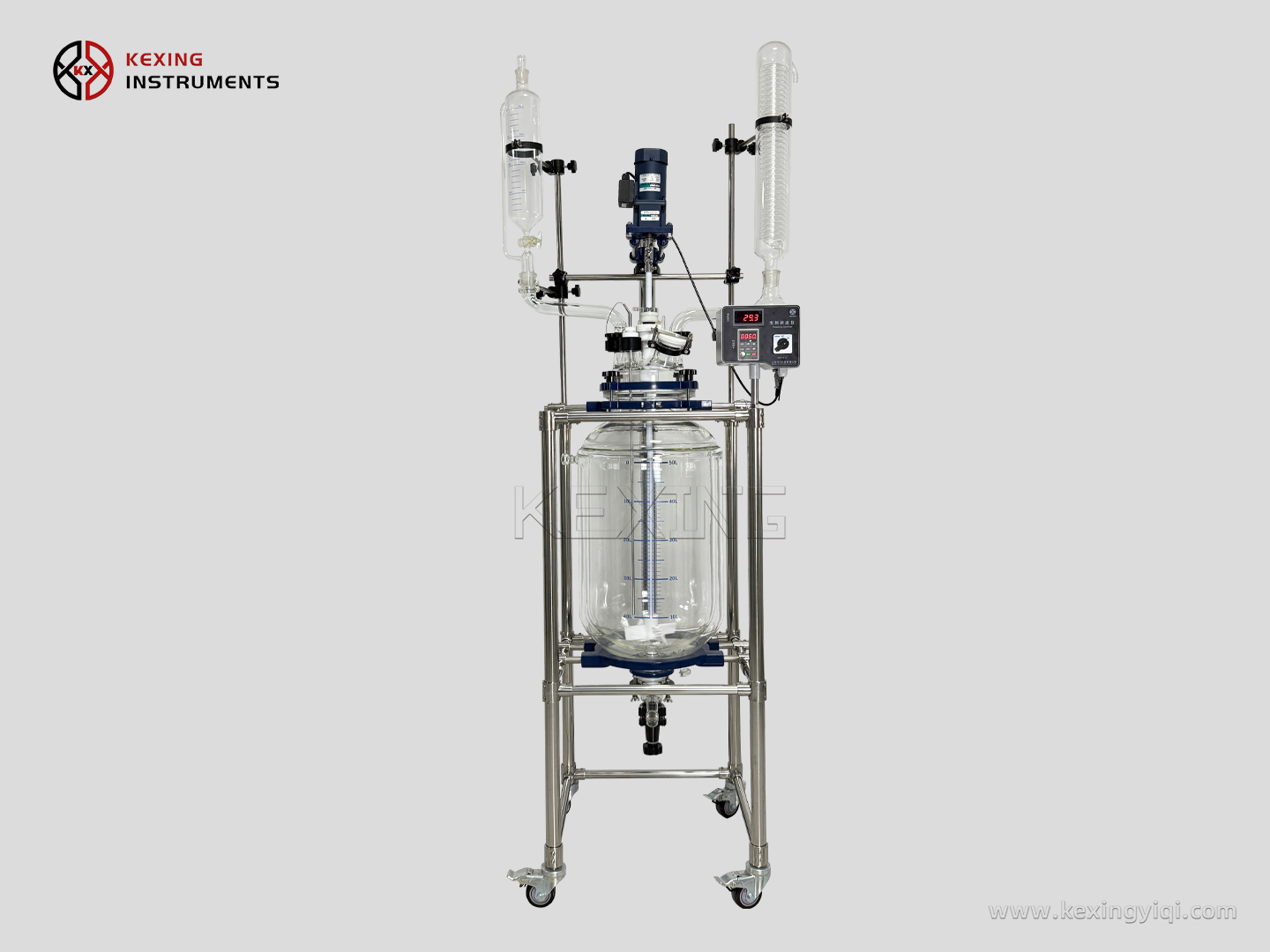 Jacketed glass reactor（10-200L）  