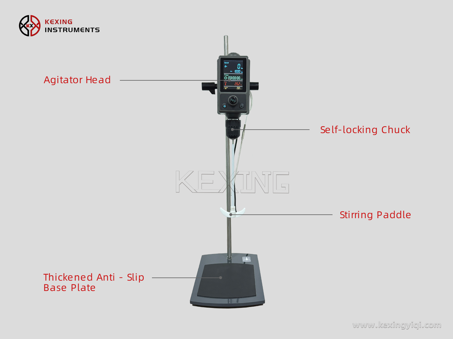 Overhead electric stirrer 