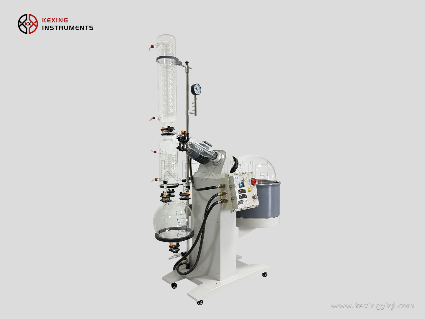 Explosion-proof large-scale technical rotary evaporator 