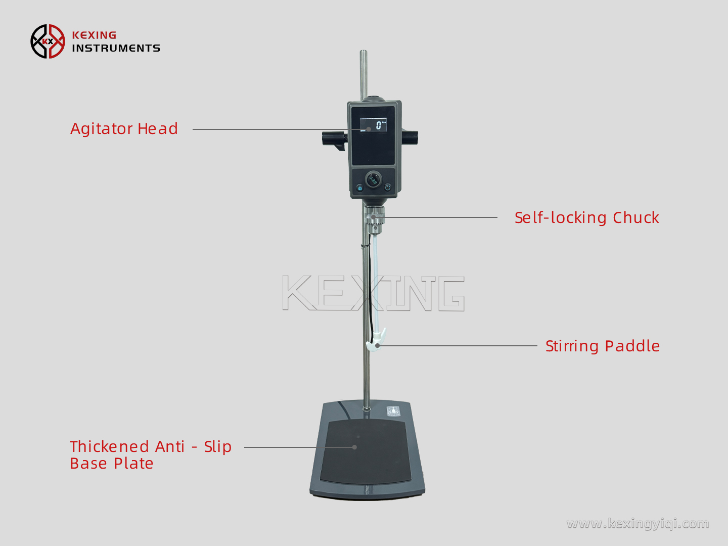 Overhead electric stirrer 