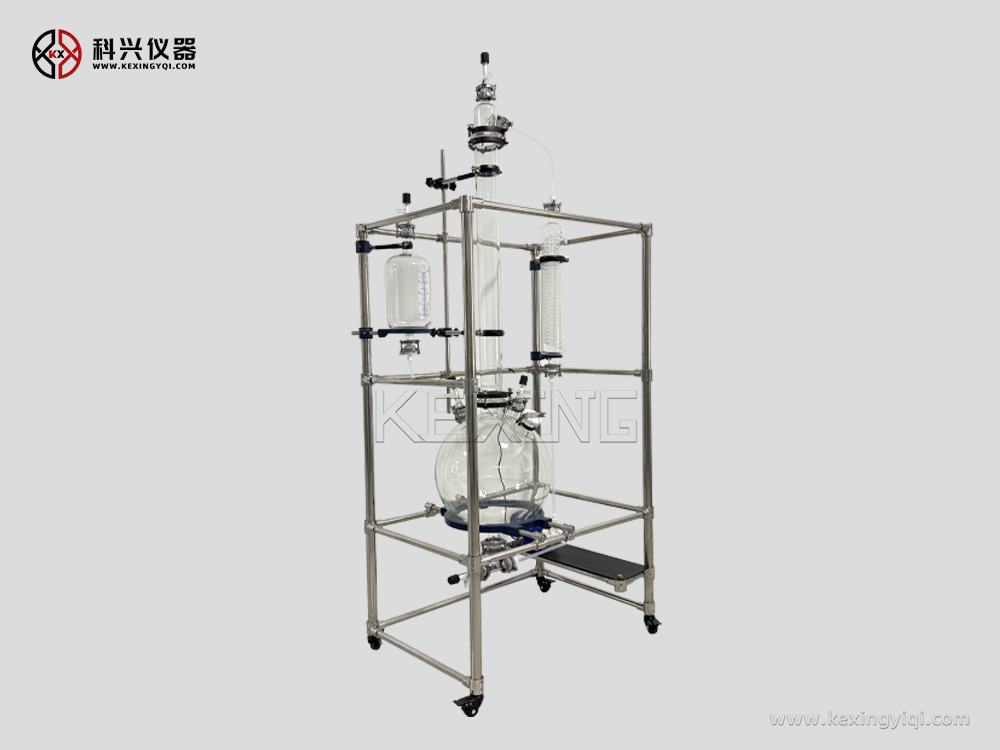 Glass tail gas absorption evice 