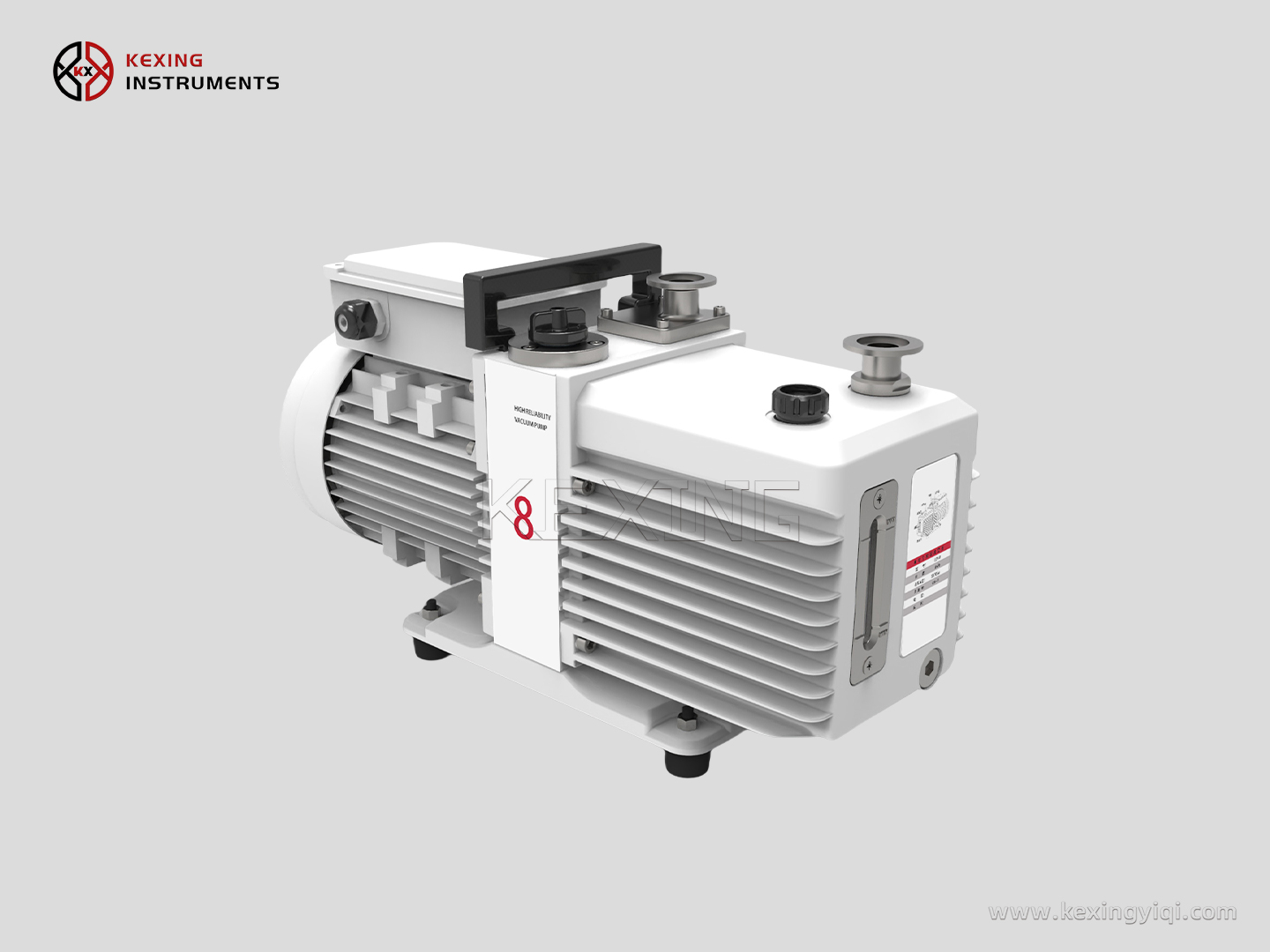 Rotary vane vacuum pump 