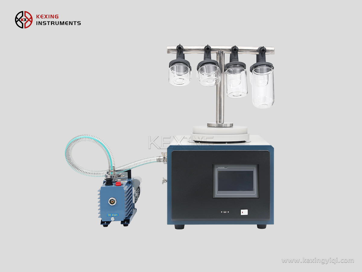 Experimental vacuum freeze dryer 