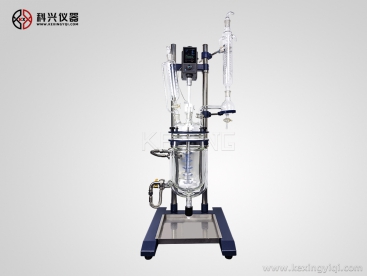 What is the appropriate rotational speed for a glass reactor