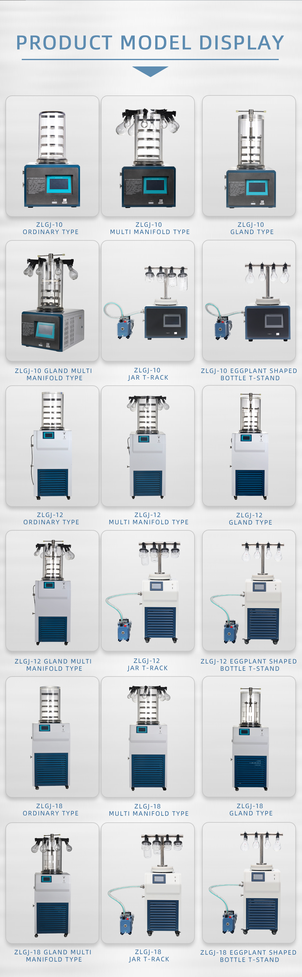 Experimental vacuum freeze dryer