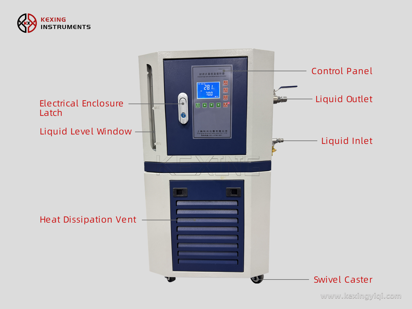 Heating and cooling circulator (conventional type)