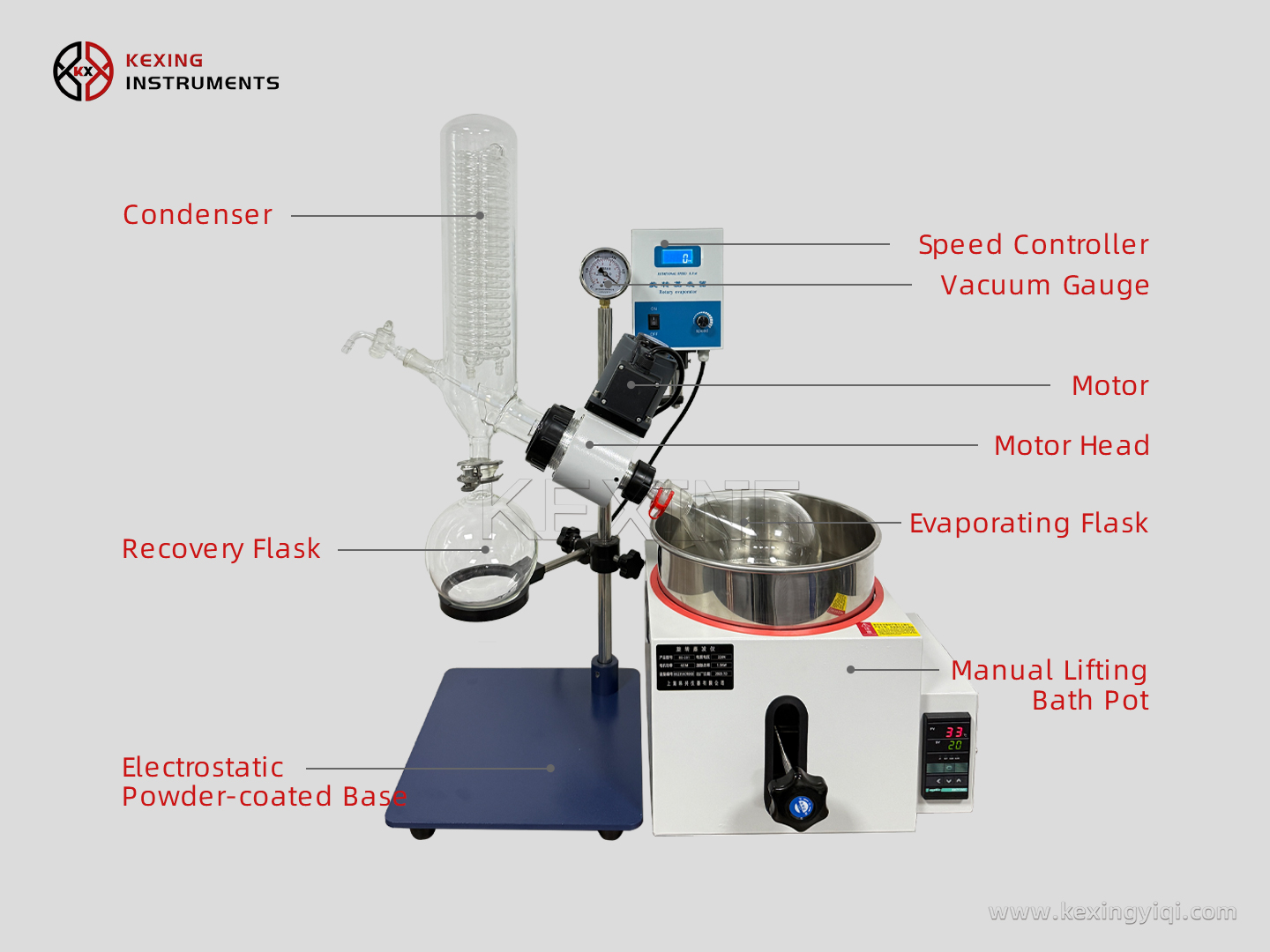 Small standard rotary evaporator