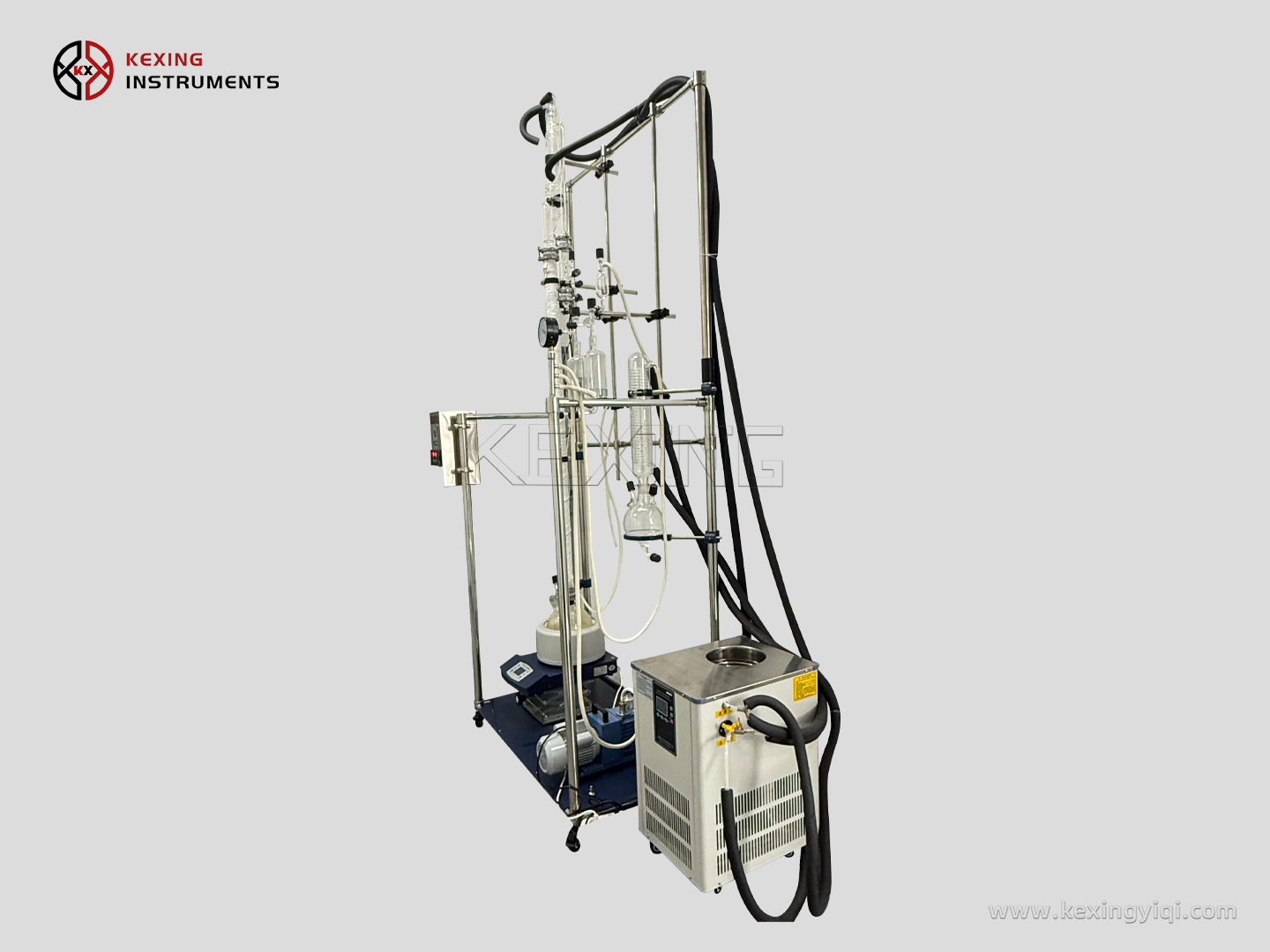 Glass distillation apparatus