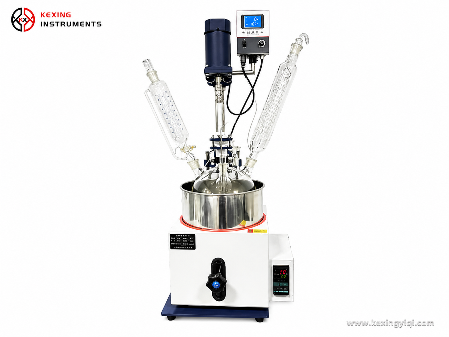 1L-100L Heating bath glass reactor