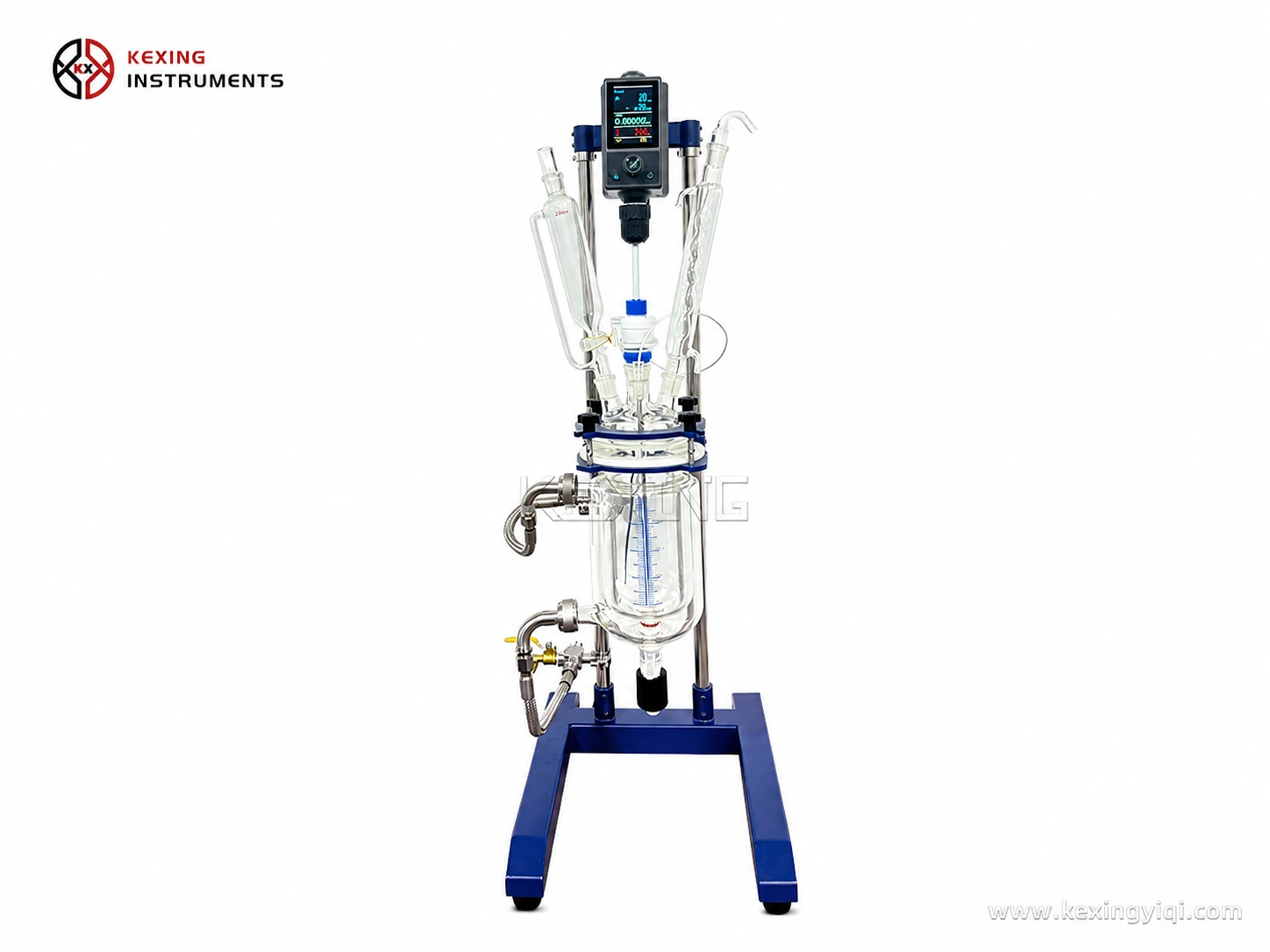 1L-5L Upgraded Glass Reactor