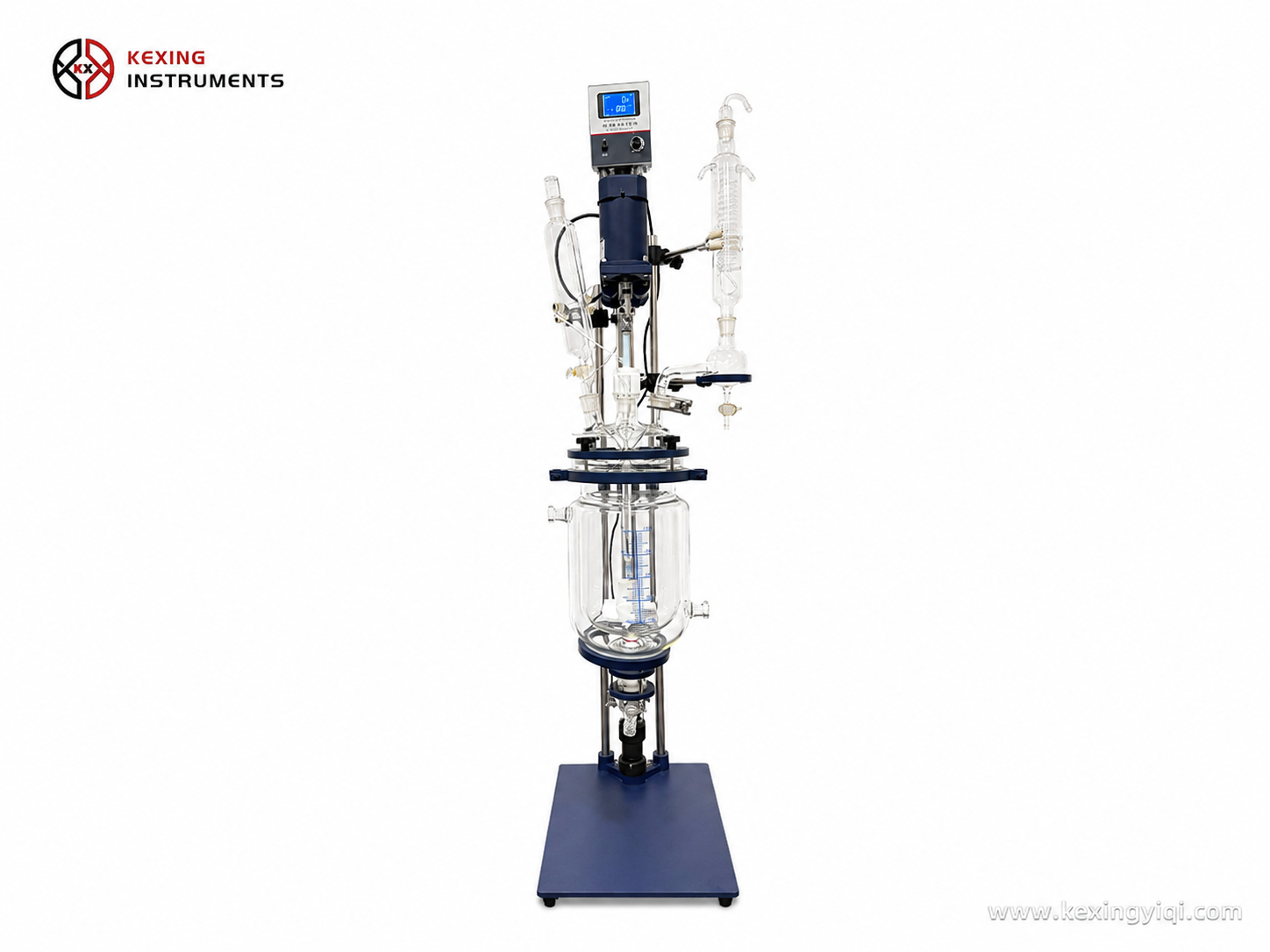 1L-5L Jacketed Glass Reactor